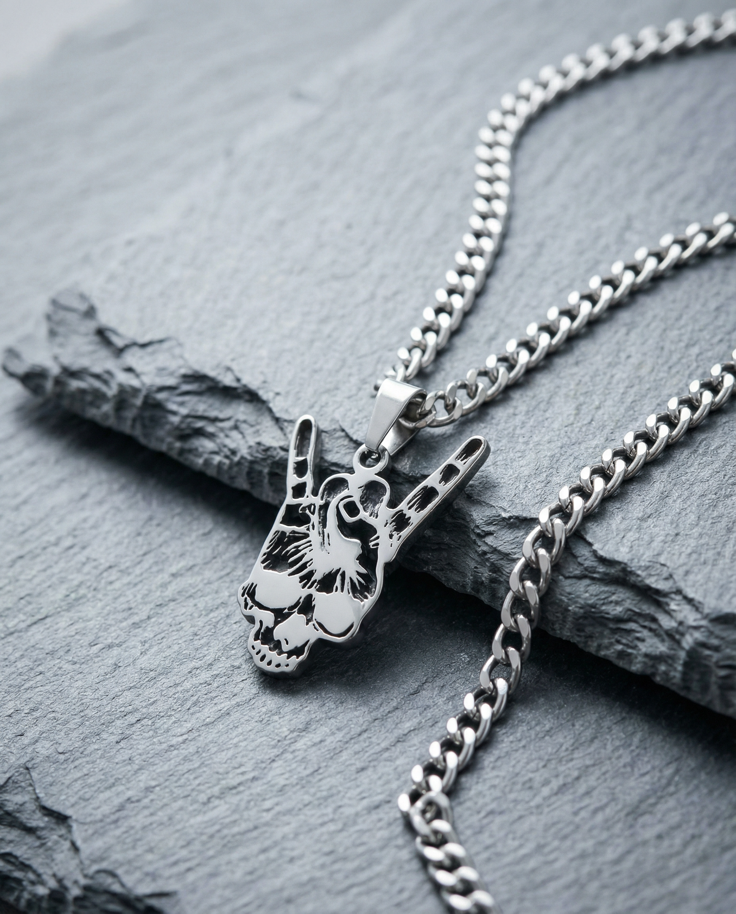Rock and roll necklace