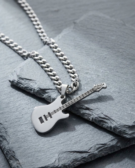 Guitar necklace