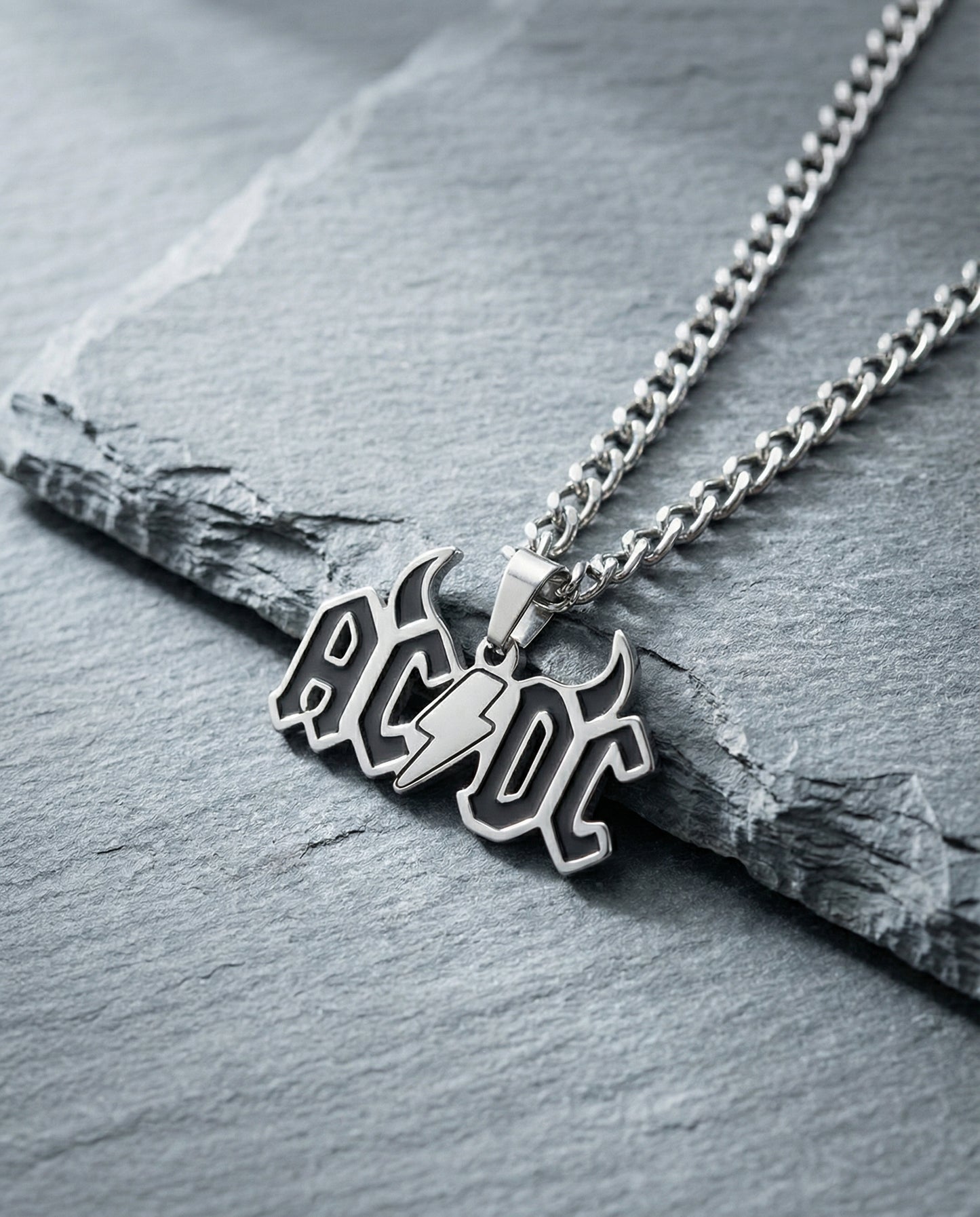 Acdc devil necklace
